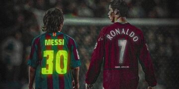 FT : Ilustrasi Messi/Ronaldo (Ist.)