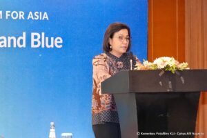 Gaes!!! Sri Mulyani Terangkan Usaha Menuju Ekonomi Hijau dan Biru