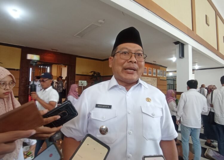 FT. Ketua DPC PDIP Kabupaten Malang Didik Gatot Subroto. (MemoX/nif).