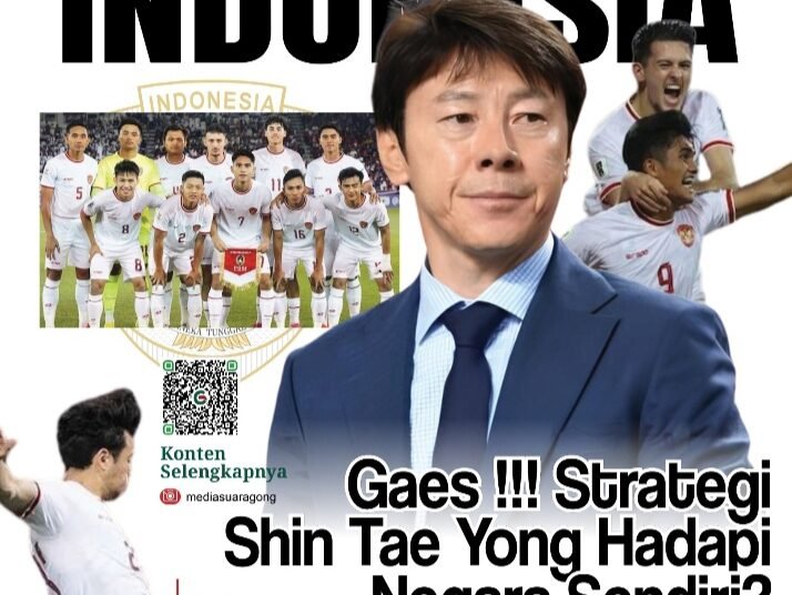 epaper suaragong edisi sabtu 27 april 2024 shin tae yong coach indonesia gaes