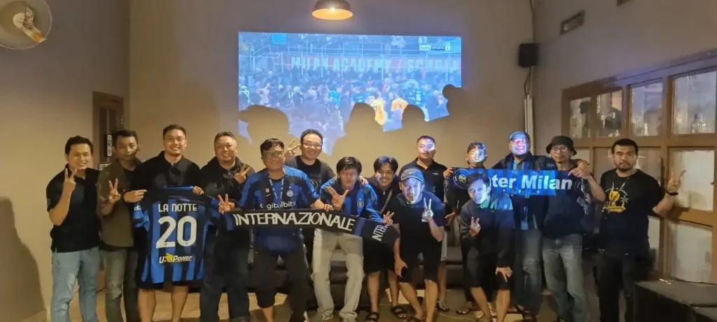 Gaes. Scudetto Keduapuluh Inter Milan. Suaragong