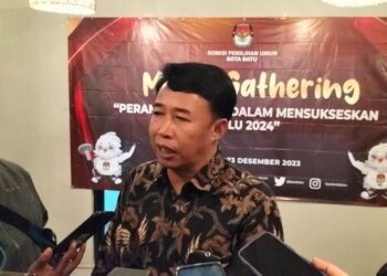Ft : Ketua KPU Kota Batu Heru Joko Purwanto
