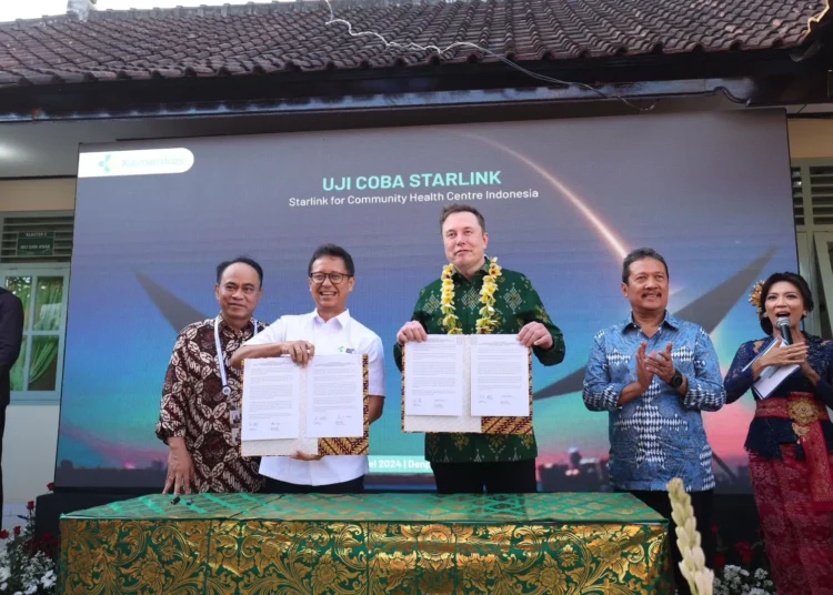 FT : Kerjasama Kemenkes Dengan Starlink dalam memberikan Akses Internet untuk Puskesmas Terpencil