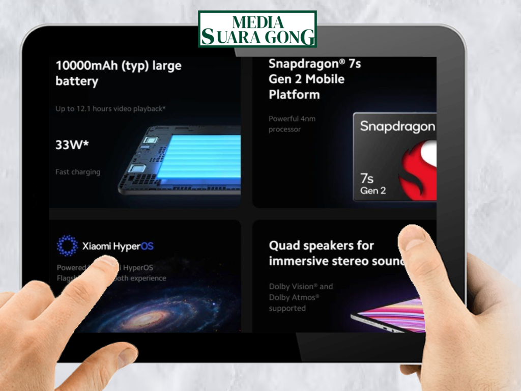 FT : Segera Hadir di Pasar Indonesia Tablet Redmi Pad Pro Xiaomi/ Design : brm