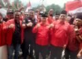 FT : Potret M Sanusi bersama Kader PDIP Kab.Malang (Nif)