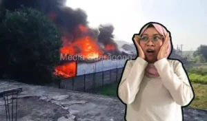 Gaes !!! Satpam Emosi Bakar Toko