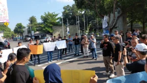 Gaes !!! Jurnalis Kediri Tolak RUU Penyiaran