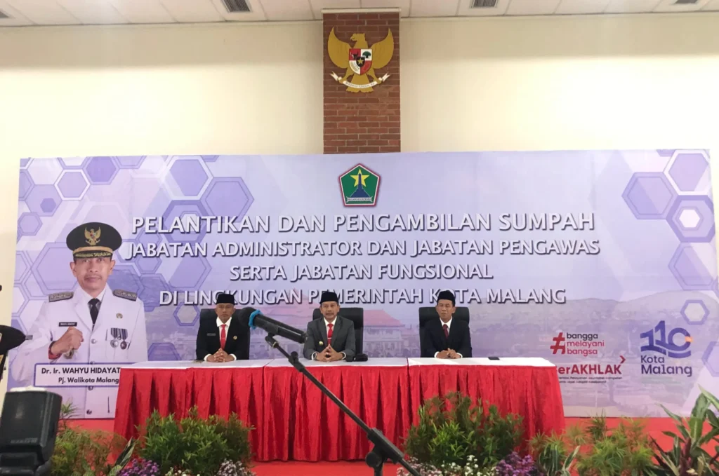 Gaes. Mutasi ASN Kota Malang. Suaragong