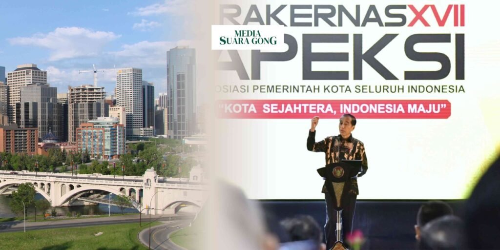 FT : Presiden Jokowi hadir pada peresmian pembukaan Rakernas, Asosiasi Pemerintah Kota Seluruh Indonesia (APEKSI) XVII Tahun 2024, Bahas Rancangan Kota Masa Depan/sc : Kominfo