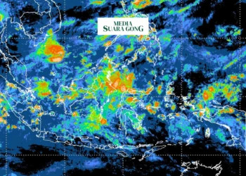 FT : Potensi adanya Intensitas Hujan di beberapa wilayah