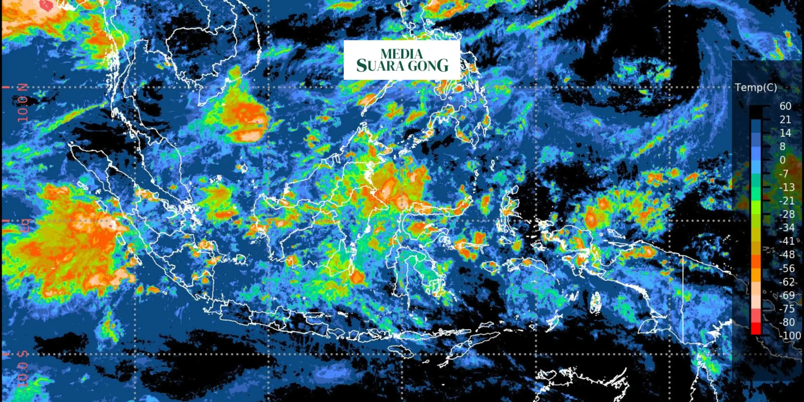 FT : Potensi adanya Intensitas Hujan di beberapa wilayah