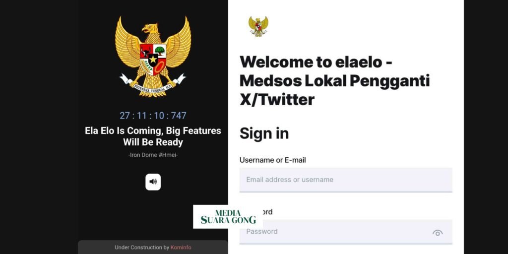 Elaelo aplikasi media sosial lokal pengganti X