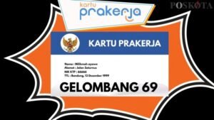 Gaes!!! Akhirnya Kartu Prakerja Gelombang 69 Dibuka