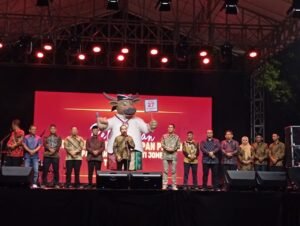 Gaes !!! Zanisa Meriahkan Launching Maskot dan Jingle Pilkada Jombang