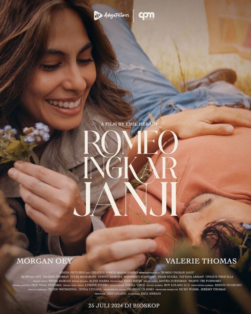 Postingan Instagram "Romeo Ingkar Janji"