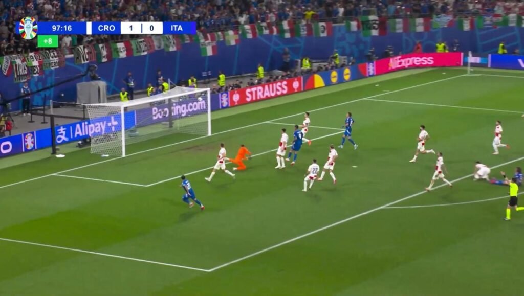 Gaes !!! Gol Menit Akhir Mattia Zaccagni Bawa Italia Ke 16 Besar Euro 2024