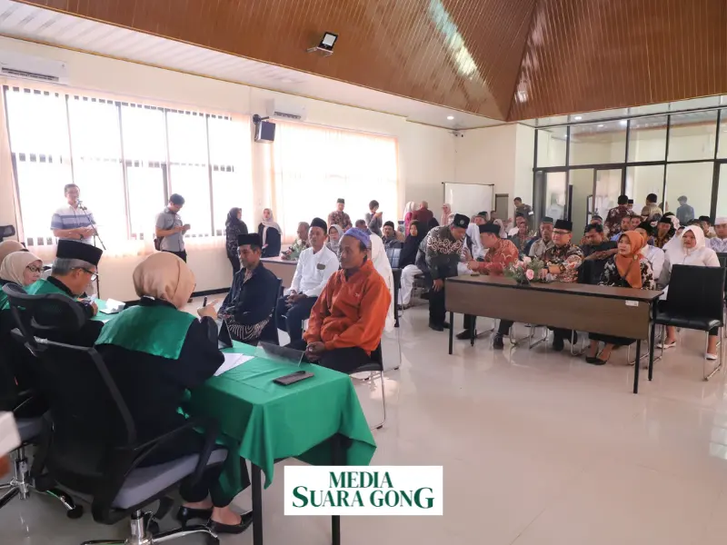 Pj Wali Kota Batu Tinjau Sidang Isbat Nikah (Media Suaragong)