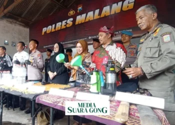 Satreskoba Polres Malang Ungkap Home Industri Miras (Media Suaragong)