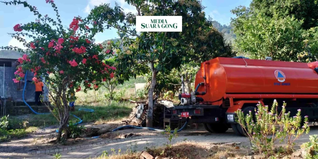 Distribusi Air Bersih di Daerah Kekeringan Jember