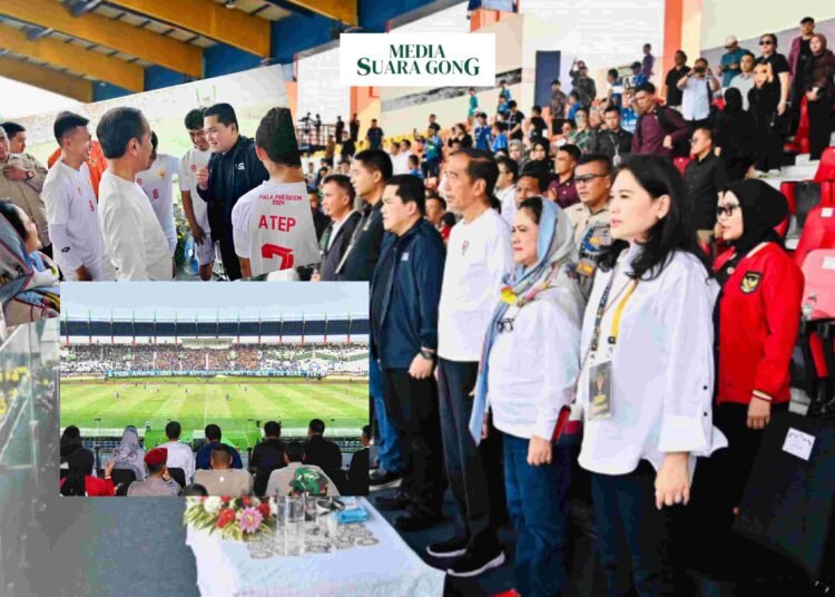 Pembukaan Piala Presiden 2024 oleh Presiden Jokowi