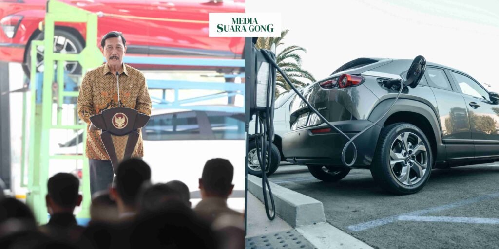 FT : Indonesia akan menjadi Pemain dalam Penuhi Pasokan Kendaraan Listrik Global/sc : Kemenkomarves/sds : Aye