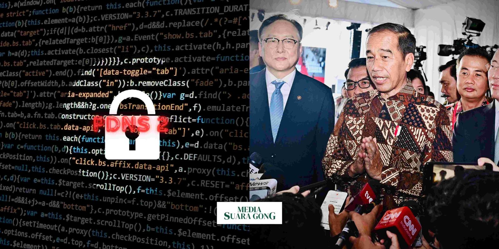 FT : Presiden Jokowi Beri Evaluasi atas Peritiwa PDNS 2, Wajibkan Data Instaansi Punya Backup/sc : Setnag_Pres/Ds : Aye