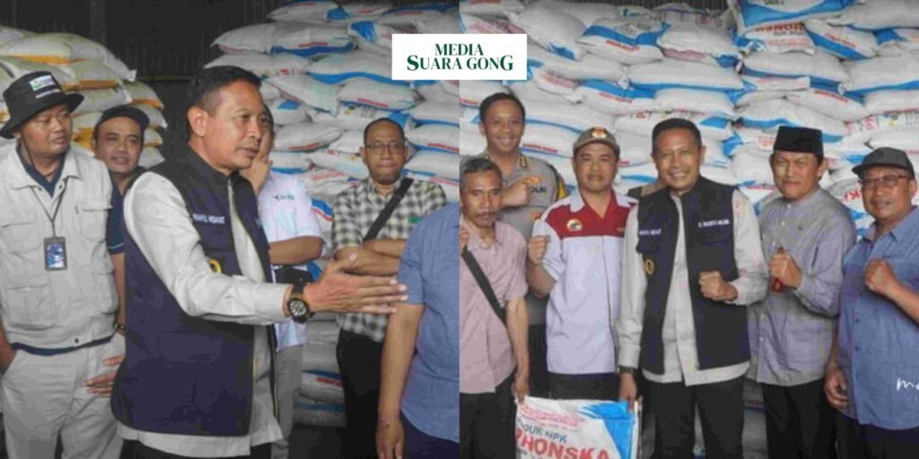 FT : PJ Walikota Malang Terjun untuk melihat Stok serta Distribusi dari Pupuk Bersubsidi di Kedungkandang/sc : Pem_Kot_Mlg/Ds : Aye