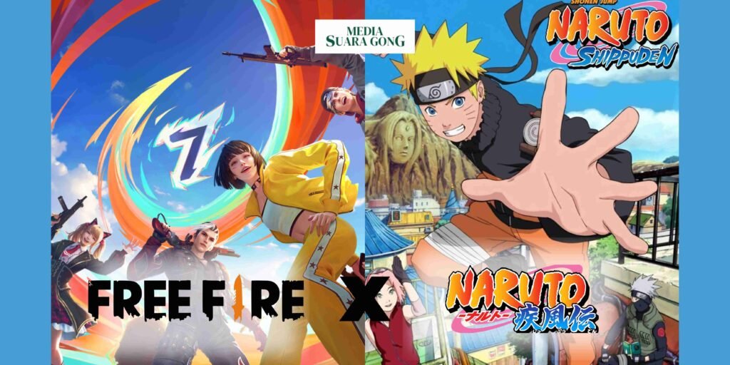 Gaes !!! Free Fire akan Kolaborasi Bersama Naruto Shippuden