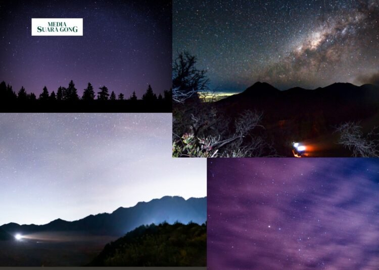 FT : Destinasi di indonesia yang cocok unutk melihat Milky Way pada Juni-Oktober/sc : aye