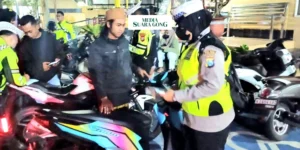 Gaes !!! Operasi Patuh Semeru di Lumajang Razia Balap Liar