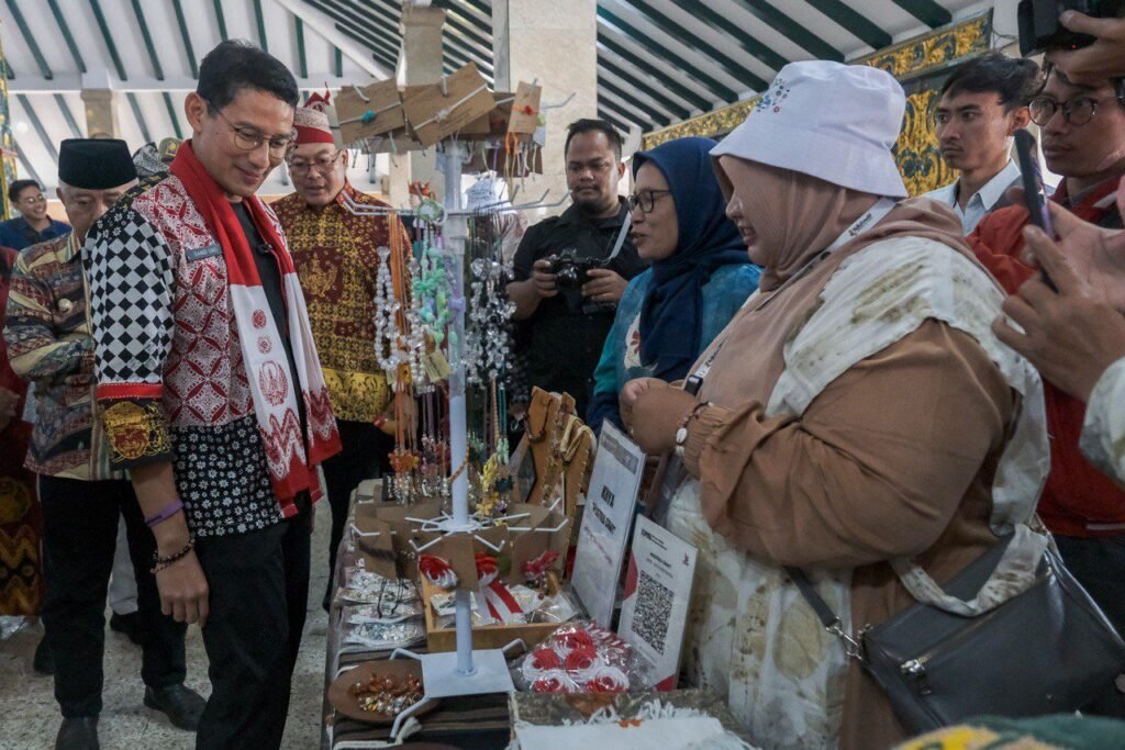 workshop Kabupaten/Kota (KaTa) Kreatif. Yang digelar di Pendopo Kabupaten Malang, Jawa Timur, pada Minggu (28/7/2024)