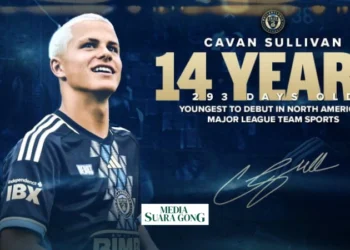 Debut Pemain Termuda MLS Cavan Sullivan Milik City (Media Suaragong)