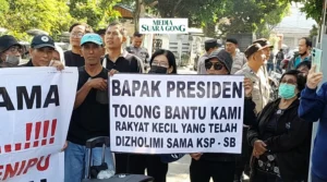 Gaes !!! Dinas UMTK Kota Kediri Digeruduk Anggota KSP-SB