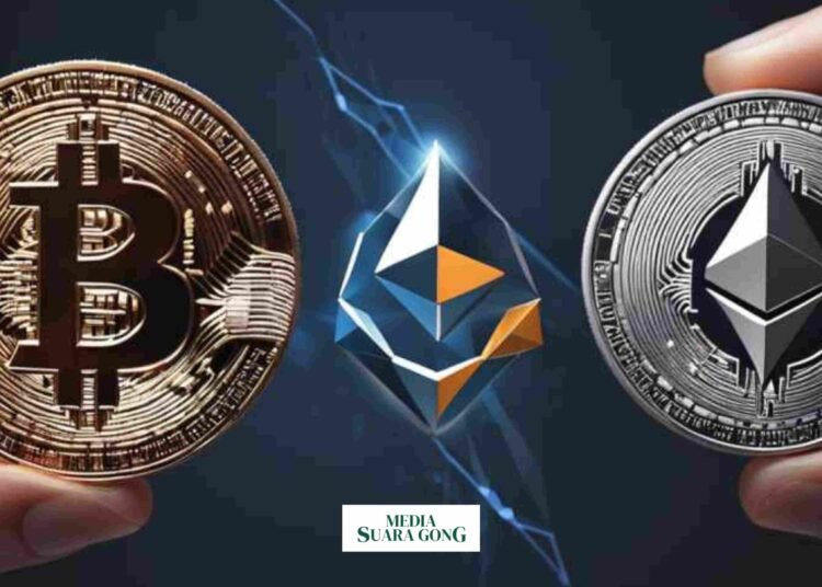 Bitcoin da Ethereum Merosot/sc : CoinGecko/X/Ds : Aye