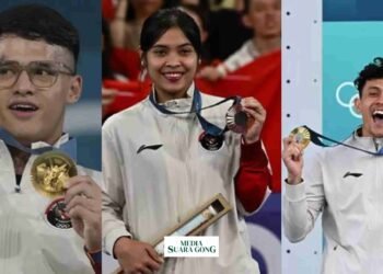 Apresiasi Tinggi kepada para Atlet Indonesia penyumbang Mendali di Olimpiade Paris,