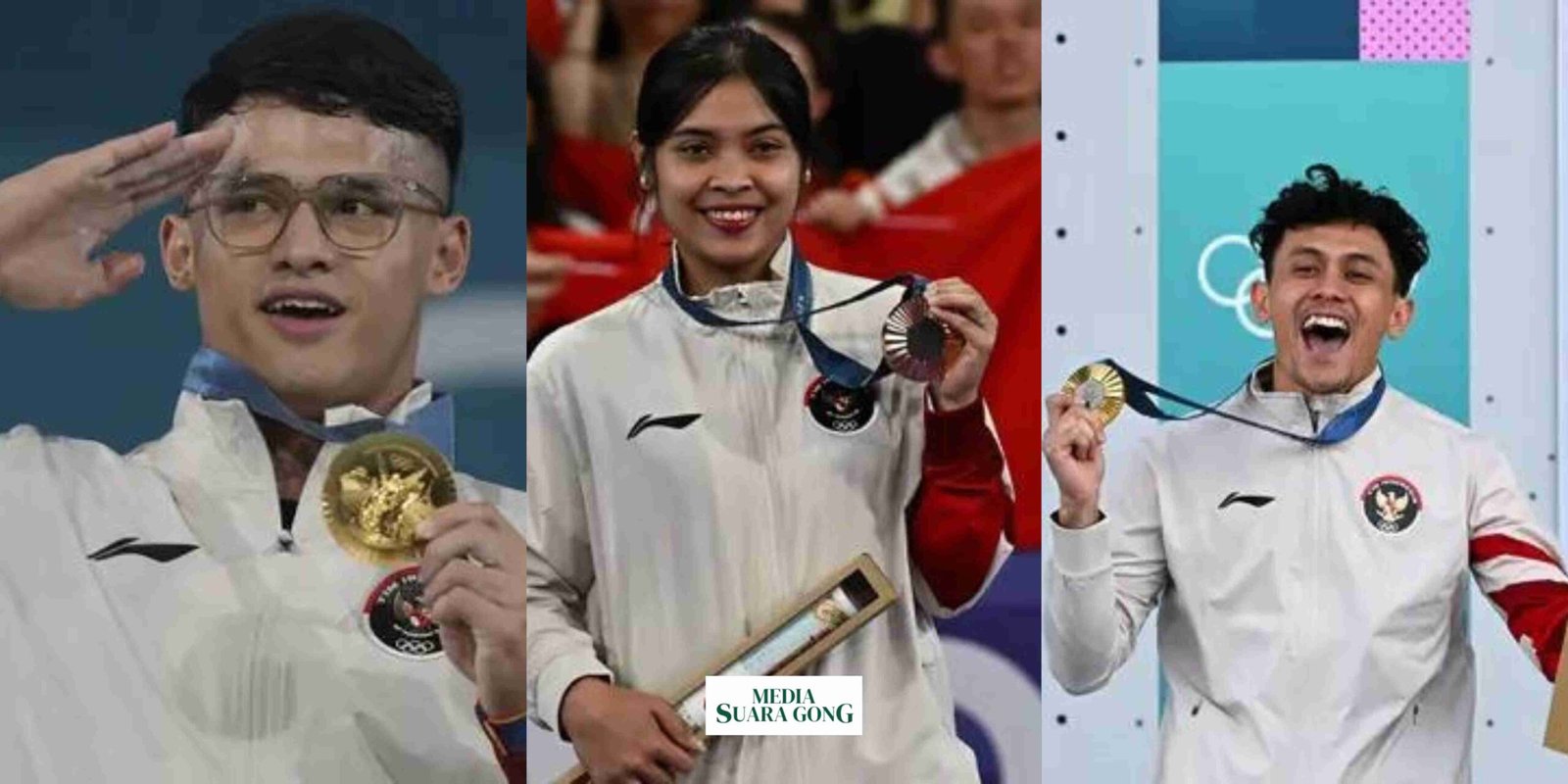 Apresiasi Tinggi kepada para Atlet Indonesia penyumbang Mendali di Olimpiade Paris,