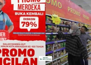 Gimmick Diskon besar-besaran yang datang bersama dengan peringatan hari kemerdekaan Indonesia, Tingkatkan Ekonomi Nasional