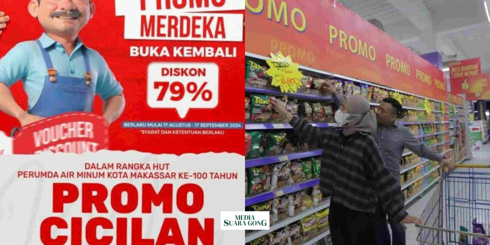 Gimmick Diskon besar-besaran yang datang bersama dengan peringatan hari kemerdekaan Indonesia, Tingkatkan Ekonomi Nasional