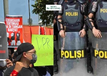 Aksi Demo Hari ini di Jakarta/sc : FraksiRyt/Ds : Aye