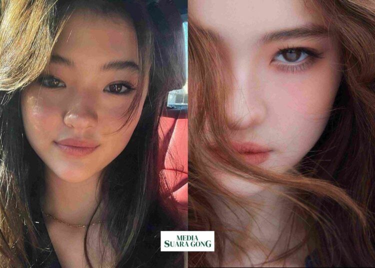 Ella Gross, seorang model cantik dengan darah campuran Korea dan Amerika