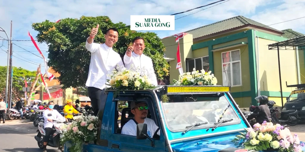 Paslon Guru Jadi Pendaftar Pertama di KPU Batu