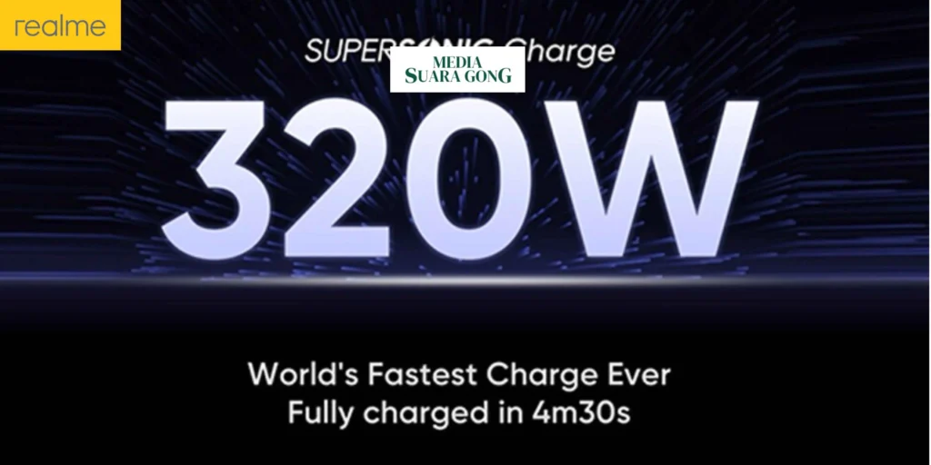 Gaes !!! Realme Pamerkan Teknologi Fast Charging 320 W