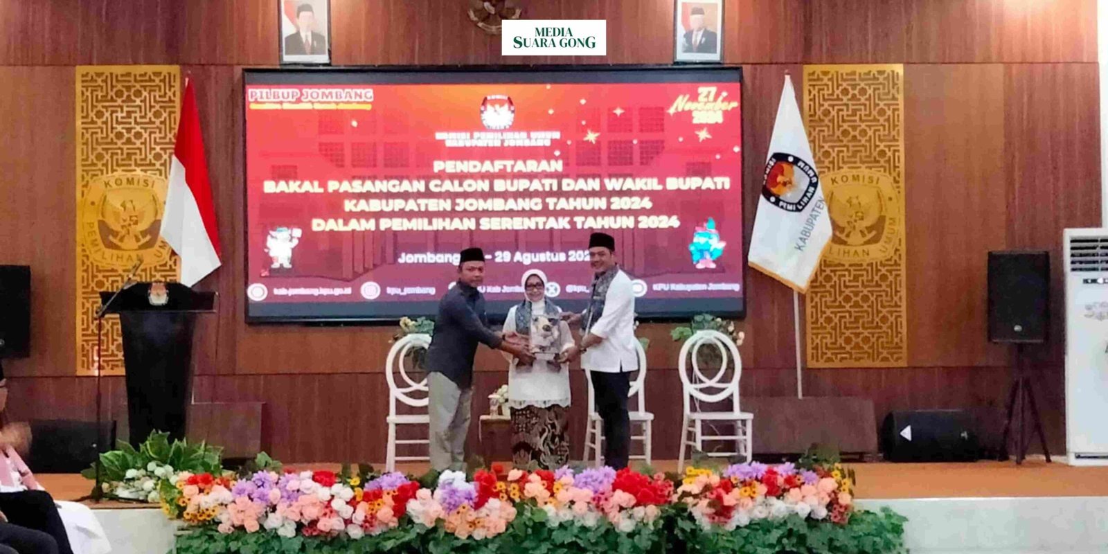 KPU Kabupaten Jombang Resmi Buka Pendaftaran Calon Bupati dan Calon Wakil Bupati tahun 2024