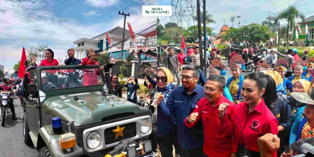 Kris Dayanti dan Kresna Dewanata Prosakh resmi mendaftarkan diri sebagai calon wali kota dan wakil wali kota Batu di Pilkada 2024.