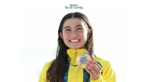 Gaes !!! Arisa Trew: Peraih Emas Termuda di Olimpiade Paris 2024