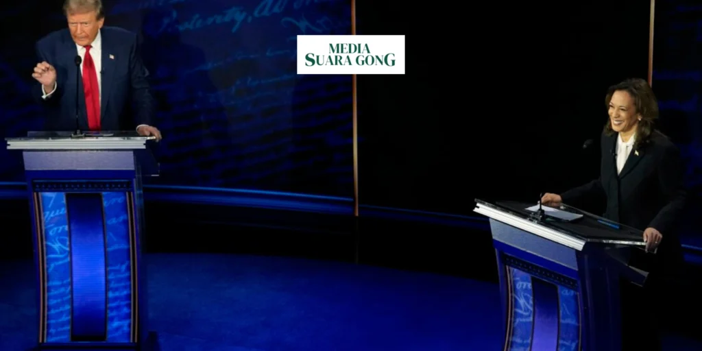 Gaes !!! Debat Trump Dan Kamala Harris Dimulai