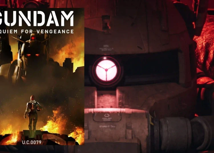 Poster Gundam: Requiem for Vengeance/sc : Netflix/Imdb