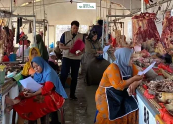 -Perusahaan Daerah Rumah Potong Hewan (PD RPH) Kota Surabaya mencatatkan bahwa harga daging di Kota Pahlawan relatif stabil.