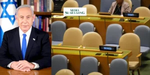 Gaes !!! Indonesia dan Negara-Negara OKI Walk out dari Sidang PBB, Protes Terhadap Pidato PM Israel