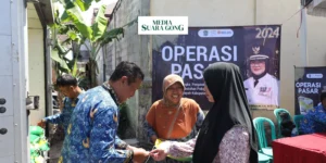 Gaes !!! Operasi Pasar Stabilkan Harga di Lumajang